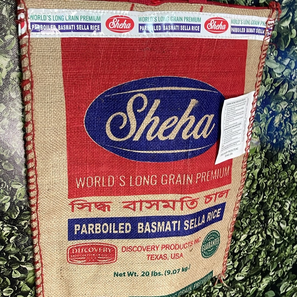 Sheha Rice Burlap Bag - Picture 12 of 16